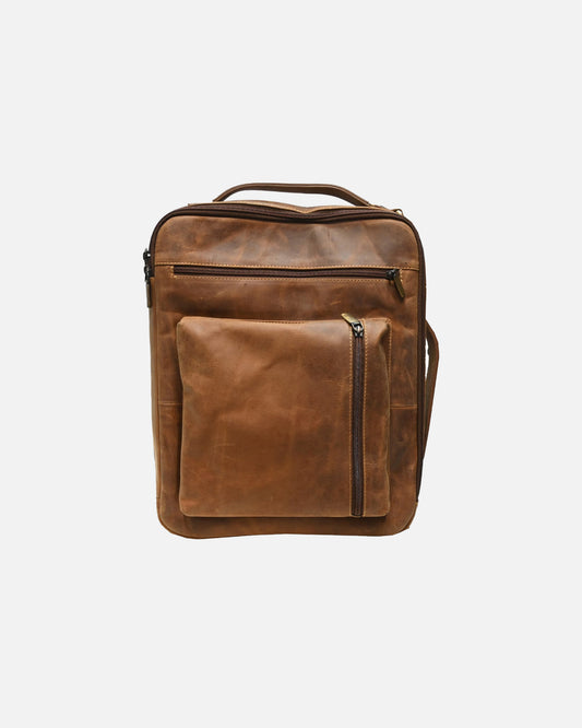 Men's Vintage Leather Cross Body Bag