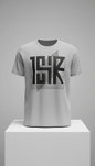 Monochrome Typography Cotton T-Shirt